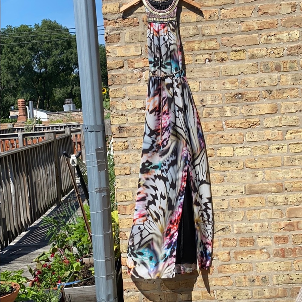 Charlie jade Monarch Maxi with beaded collar 🦋